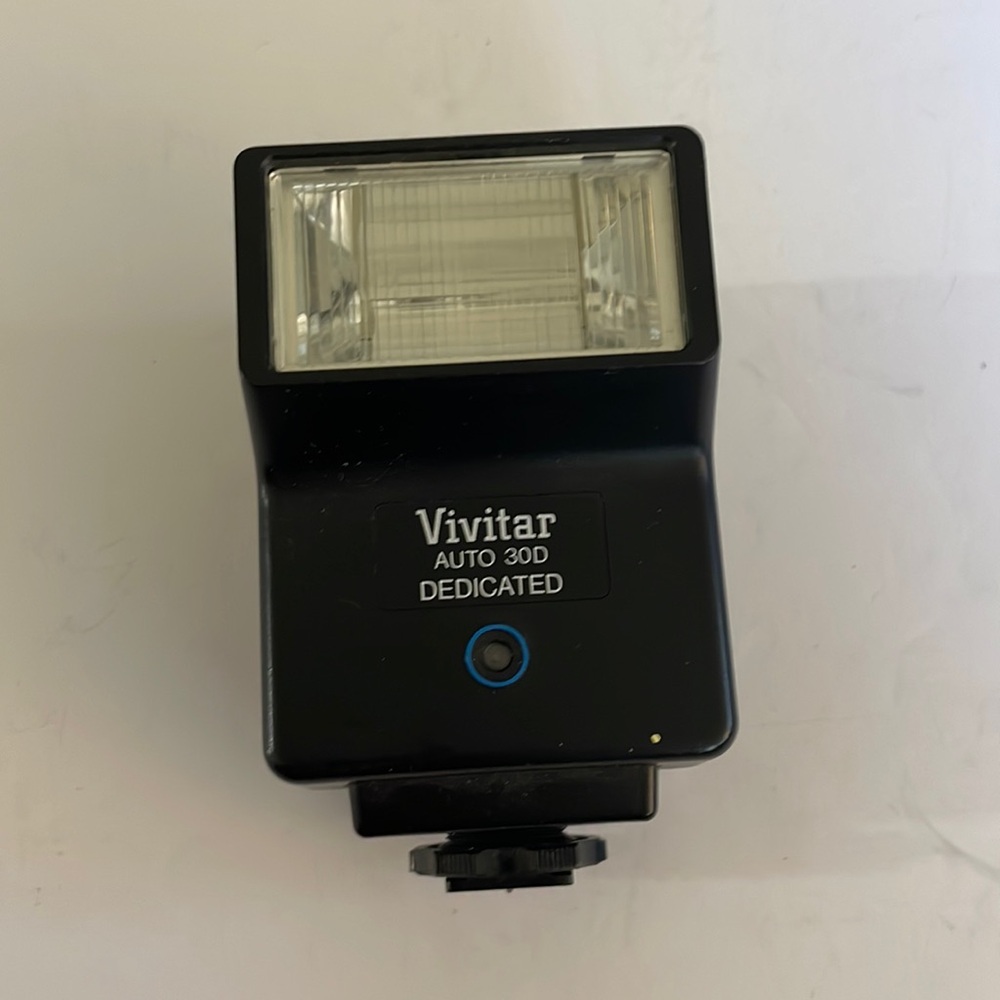 Vivitar auto 30d dedicated slr camera flash